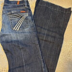 Seven Blue Denim Jeans